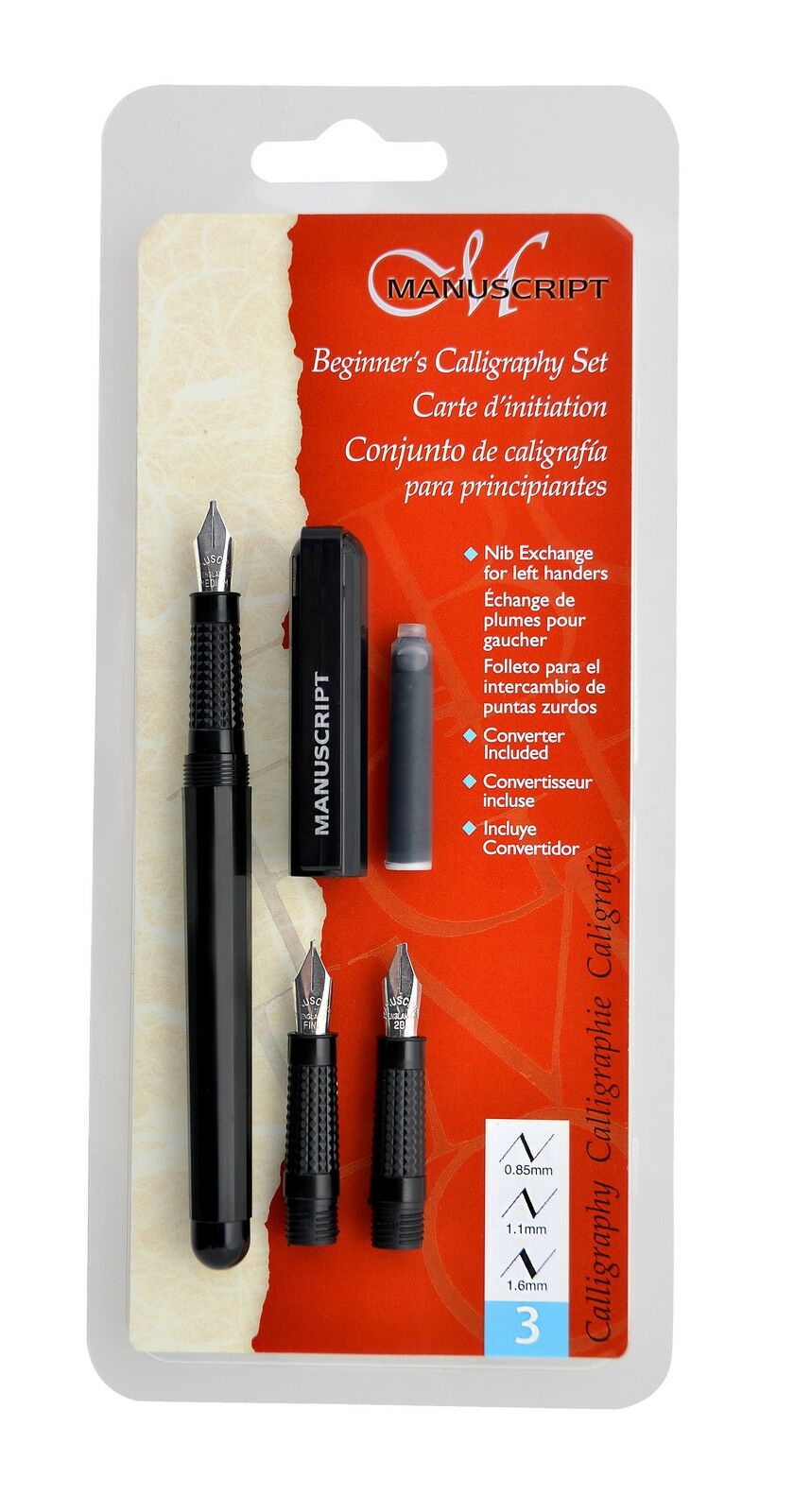Beginner's calligraphy pen set
