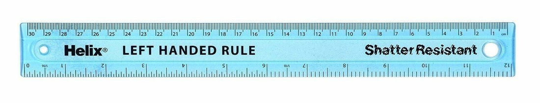 Left-handed ruler - 30cm – All Things Left